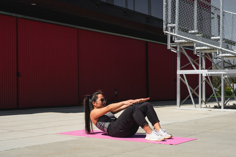 2. No floor. No neck. No crunches.